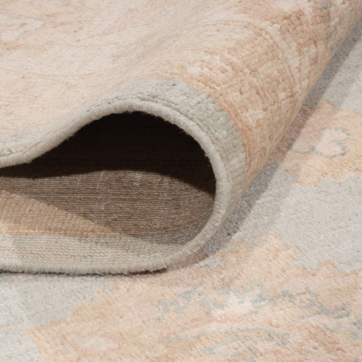 Alfombra Ziegler - 298 x 254 cm - turquesa