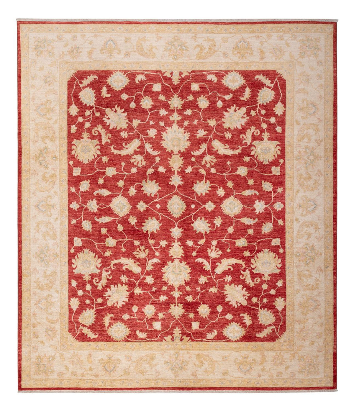 Alfombra Ziegler - 294 x 253 cm - rojo