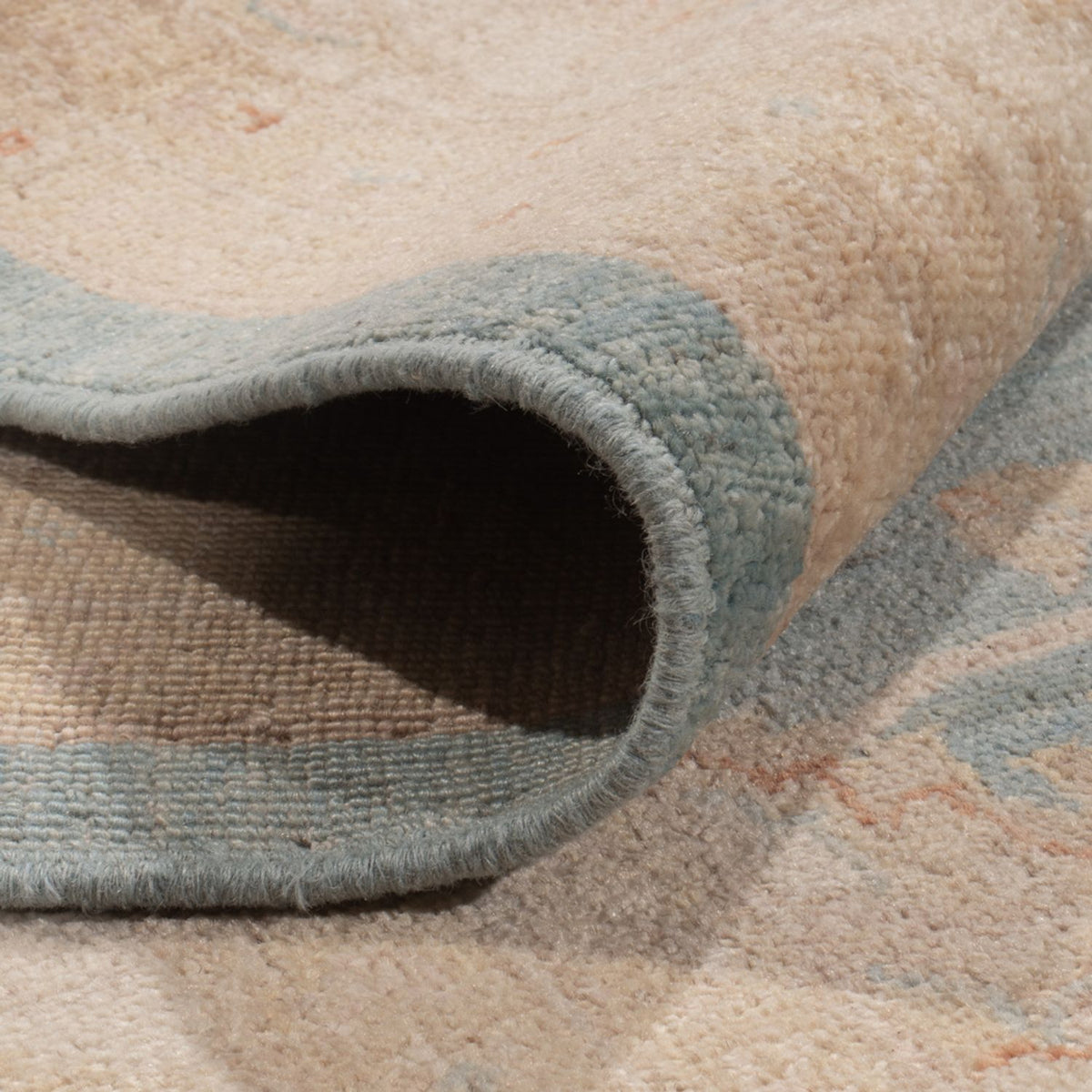 Alfombra Ziegler - 308 x 252 cm - azul claro