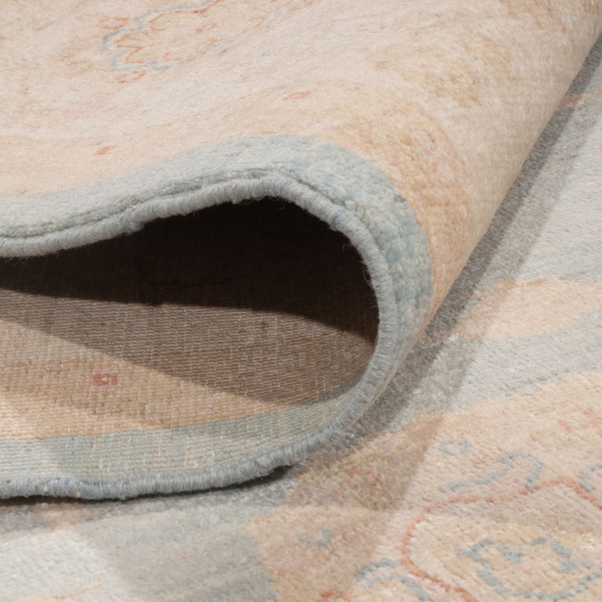 Alfombra Ziegler - 295 x 256 cm - azul claro