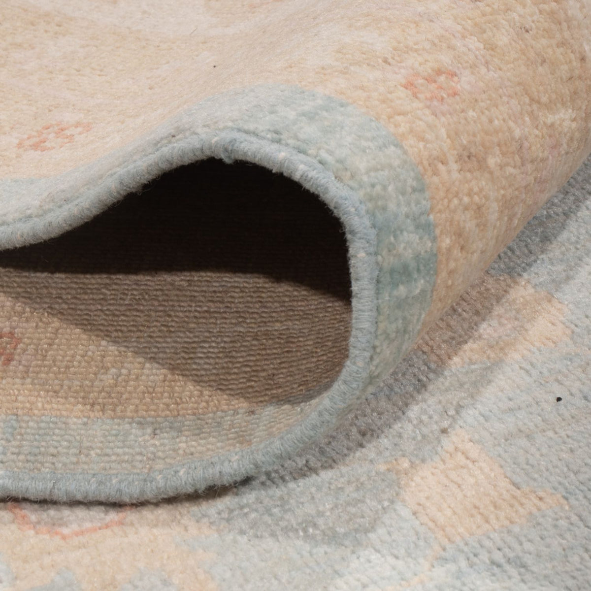 Alfombra Ziegler - 302 x 258 cm - azul claro