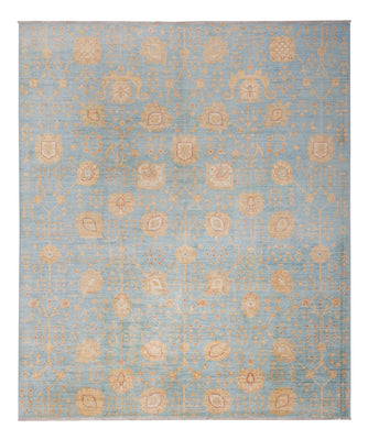 Alfombra Ziegler - 299 x 253 cm - azul claro