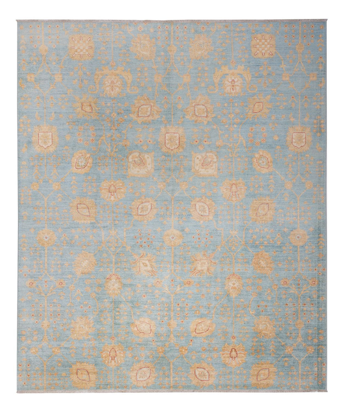 Alfombra Ziegler - 299 x 253 cm - azul claro