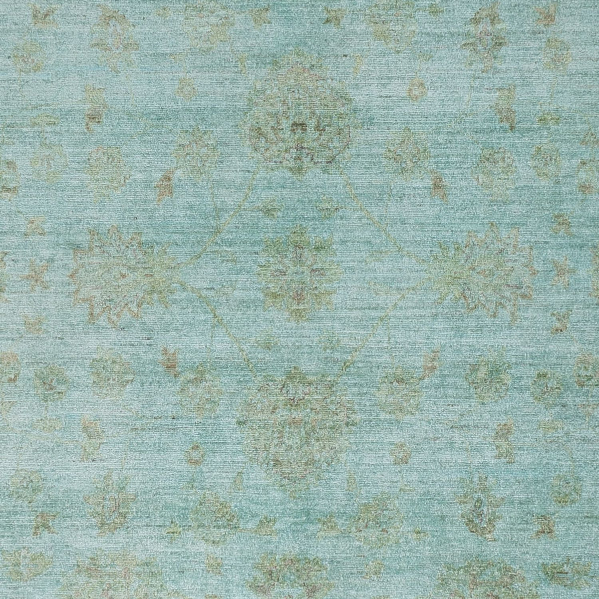 Alfombra Ziegler - 309 x 250 cm - azul claro