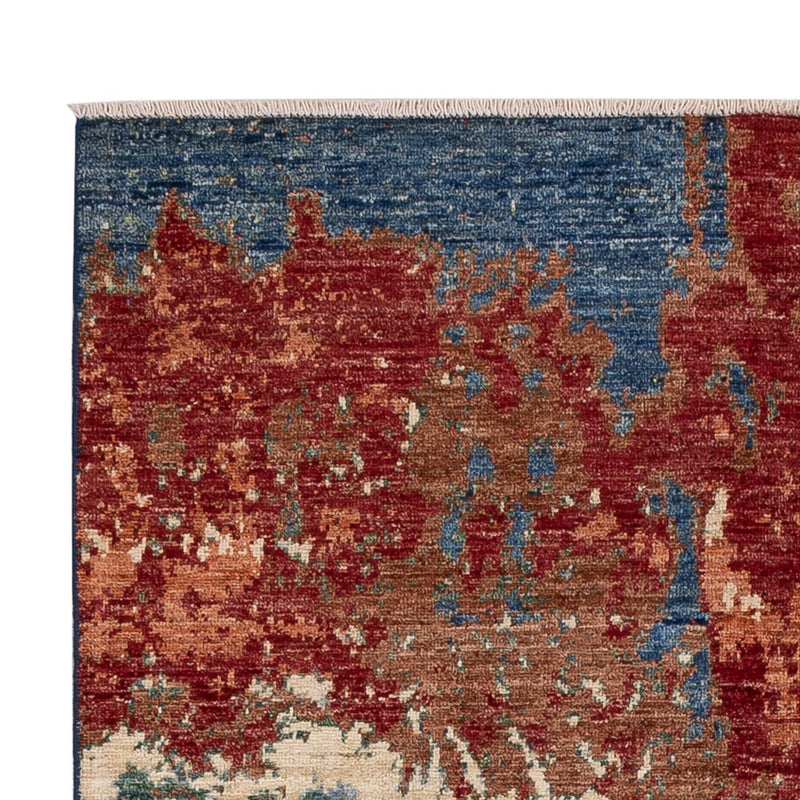 Alfombra de diseño - 187 x 122 cm - multicolor