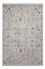 Alfombra de diseño - 185 x 121 cm - plata