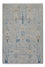 Alfombra de diseño - 181 x 120 cm - plata