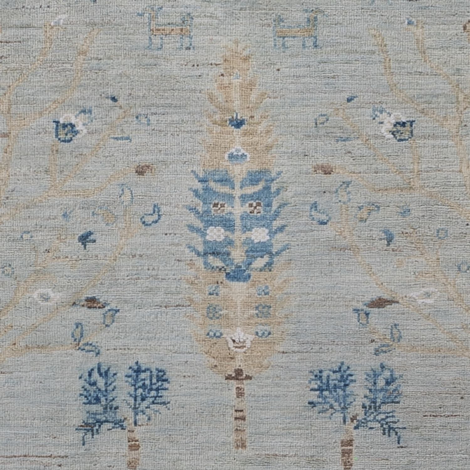 Alfombra de diseño - 181 x 120 cm - plata