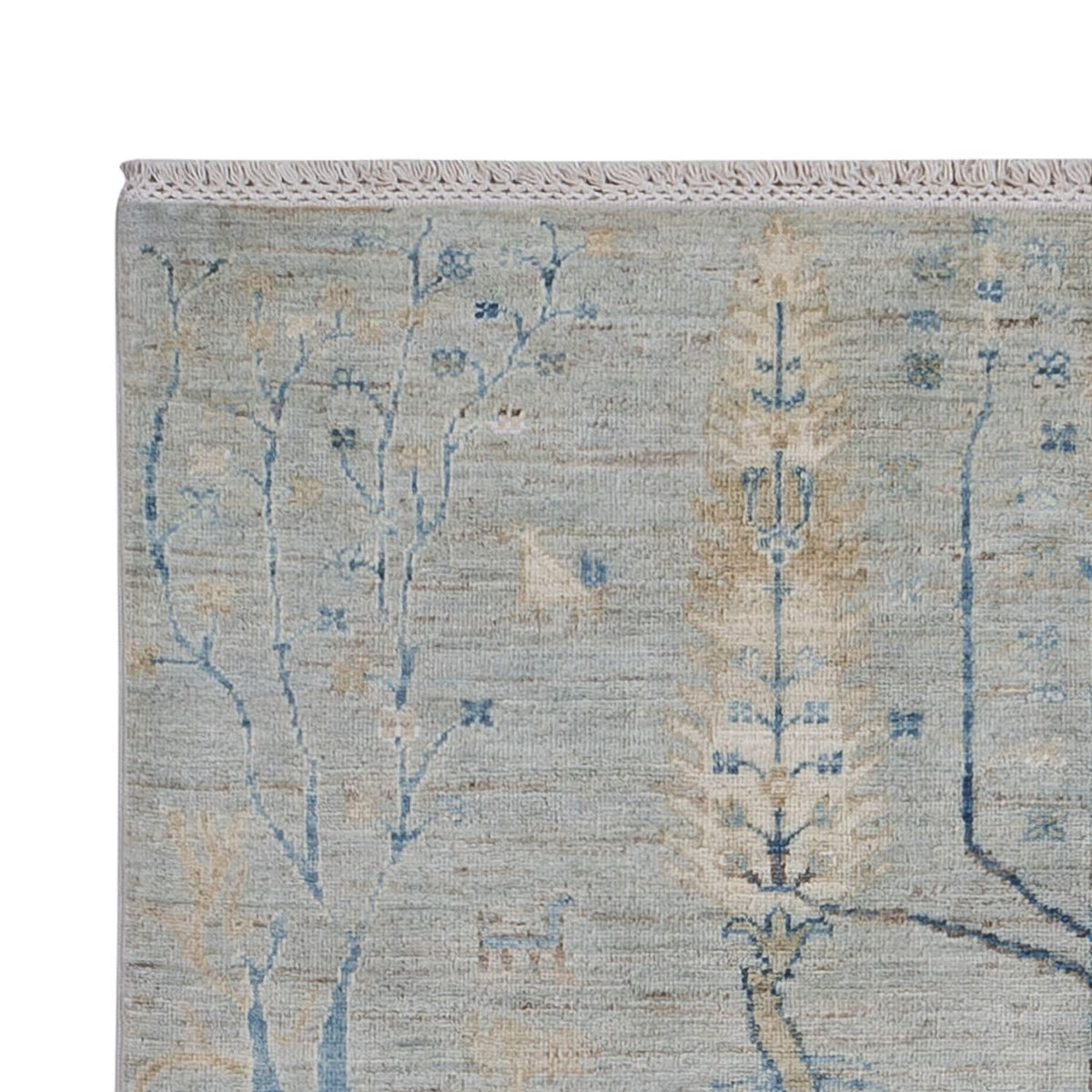 Alfombra de diseño - 181 x 120 cm - plata