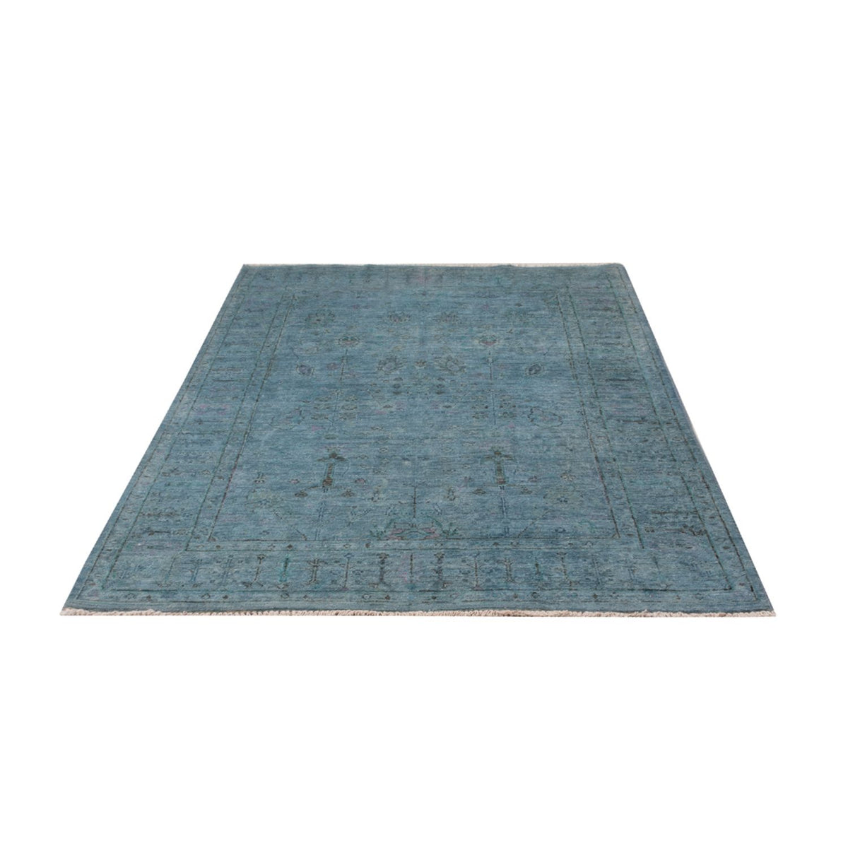 Alfombra Ziegler - Shal - 189 x 124 cm - azul claro