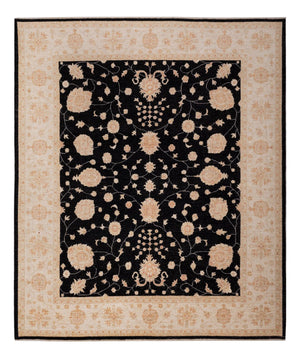 Alfombra Ziegler - 303 x 258 cm - negro
