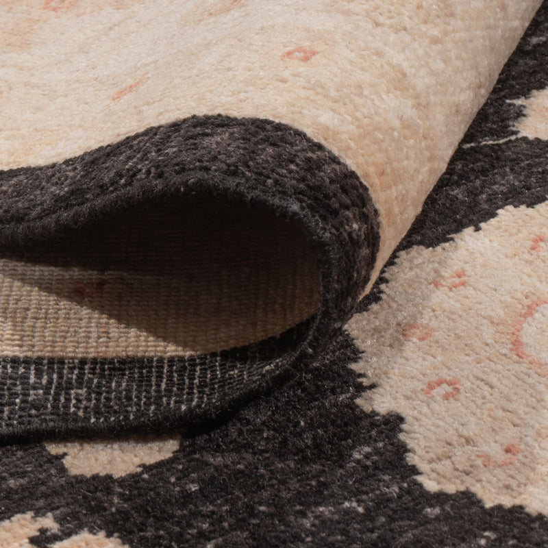 Alfombra Ziegler - 303 x 258 cm - negro