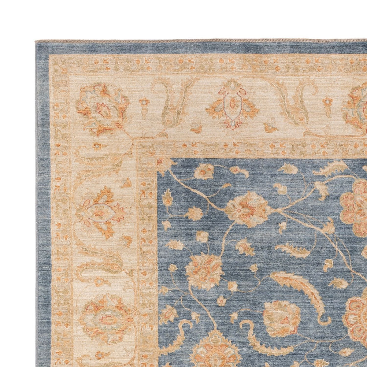 Alfombra Ziegler - 296 x 257 cm - azul