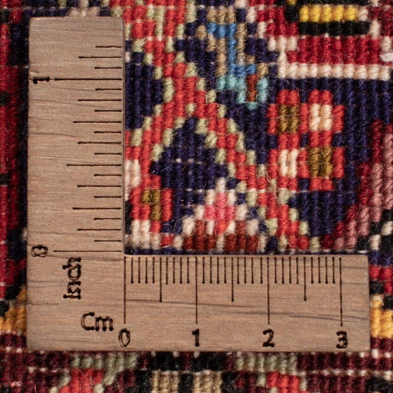 Alfombra persa - Bidjar - 166 x 112 cm - rojo