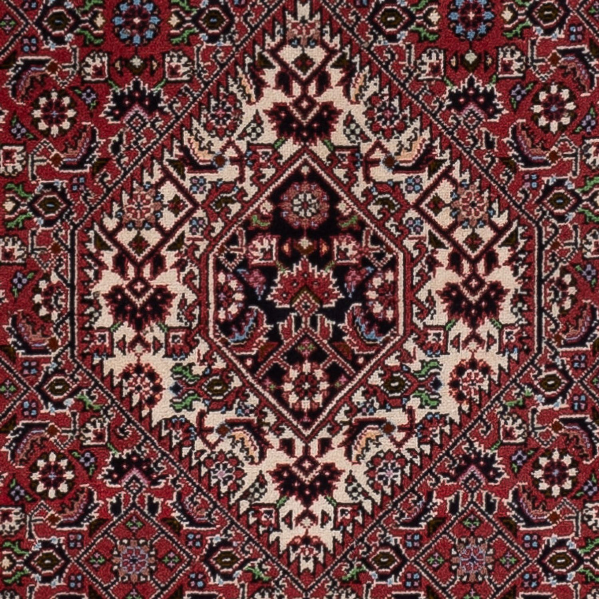 Alfombra persa - Bidjar - 172 x 110 cm - rojo