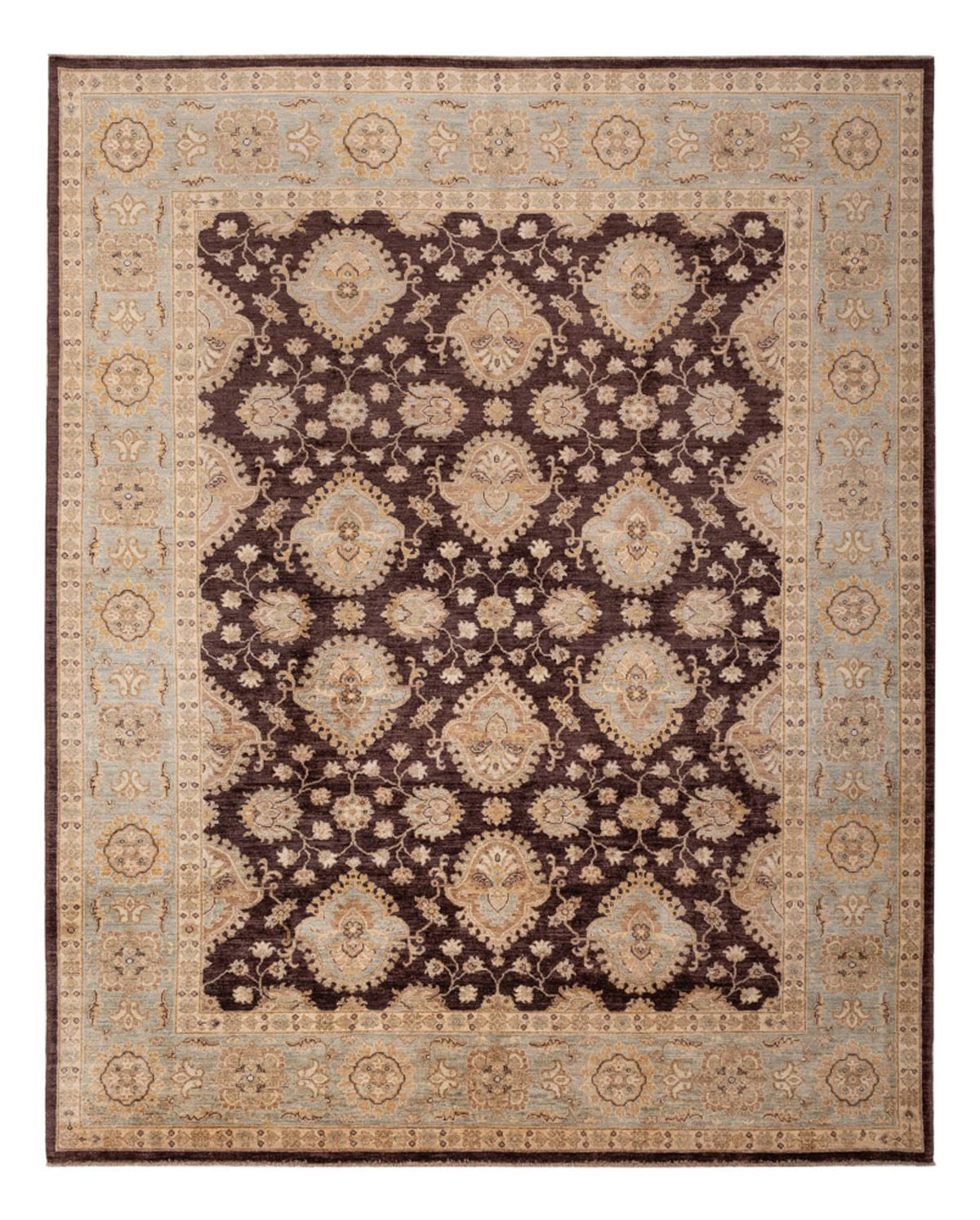 Alfombra Ziegler - 309 x 256 cm - marrón