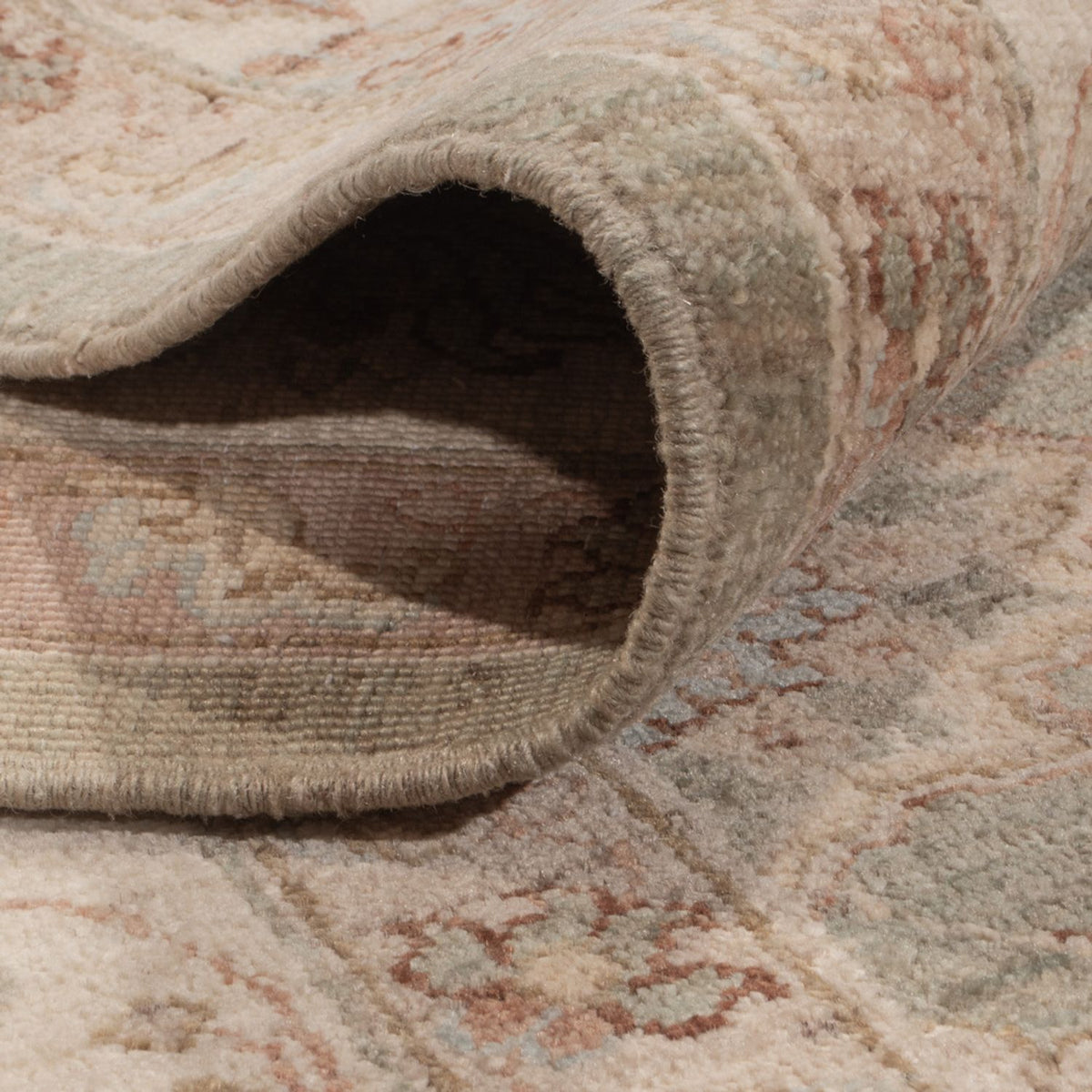 Alfombra Ziegler - 309 x 248 cm - verde oliva