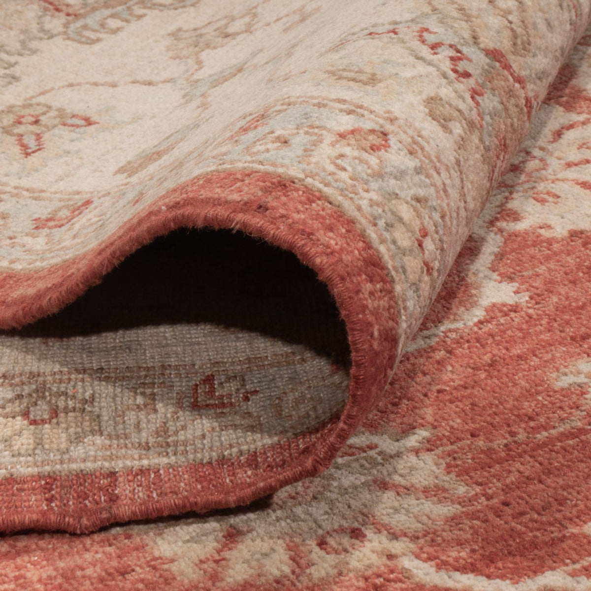 Alfombra Ziegler - 298 x 256 cm - rojo