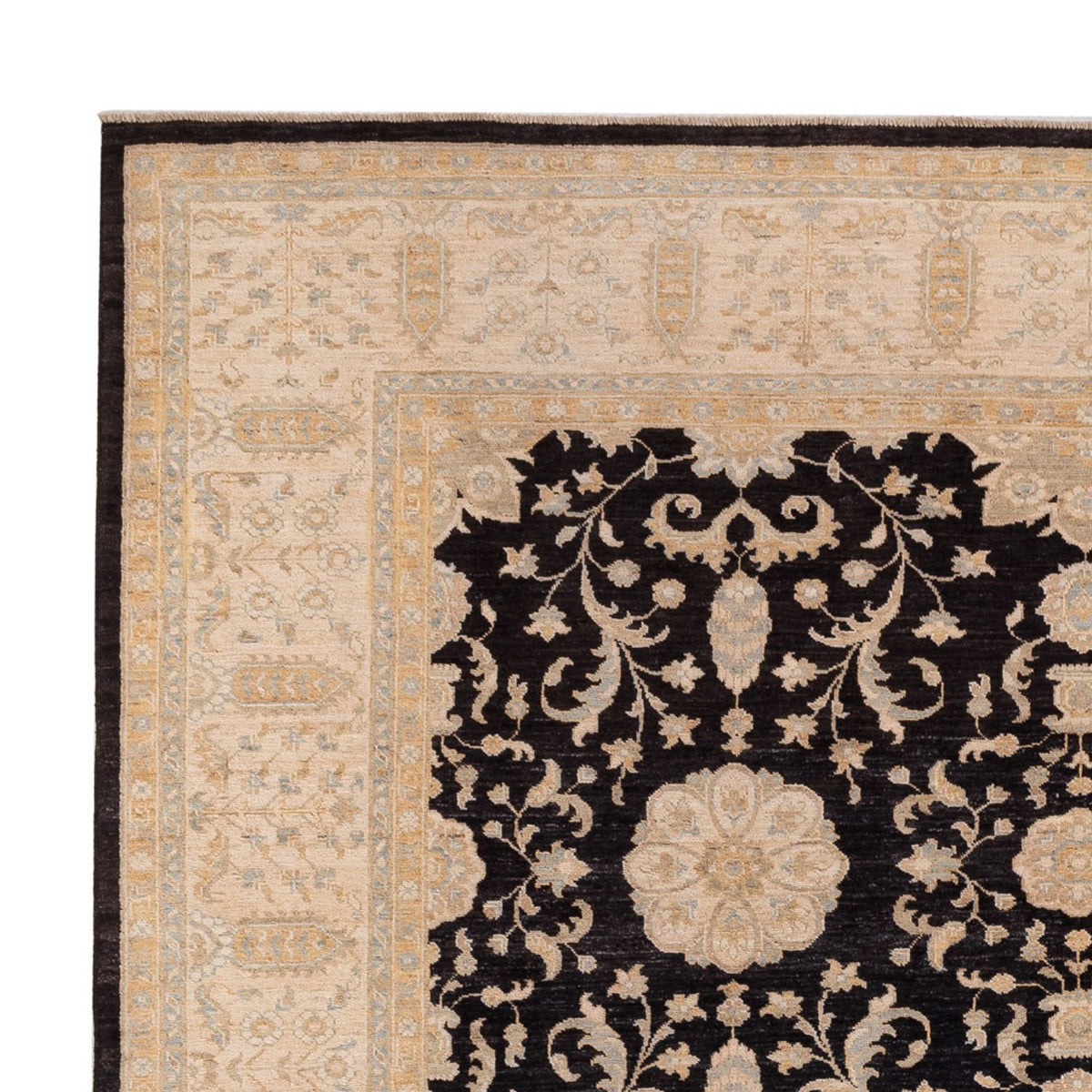 Alfombra Ziegler - 302 x 251 cm - negro