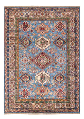 Alfombra Ziegler - Kazak - 241 x 173 cm - azul claro