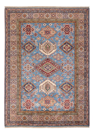 Alfombra Ziegler - Kazak - 241 x 173 cm - azul claro