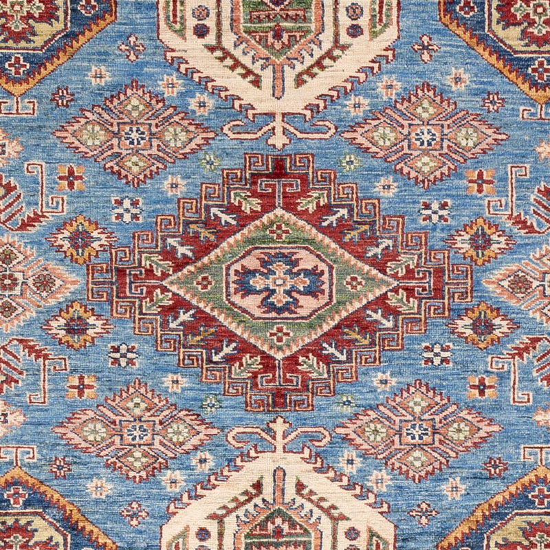 Alfombra Ziegler - Kazak - 241 x 173 cm - azul claro