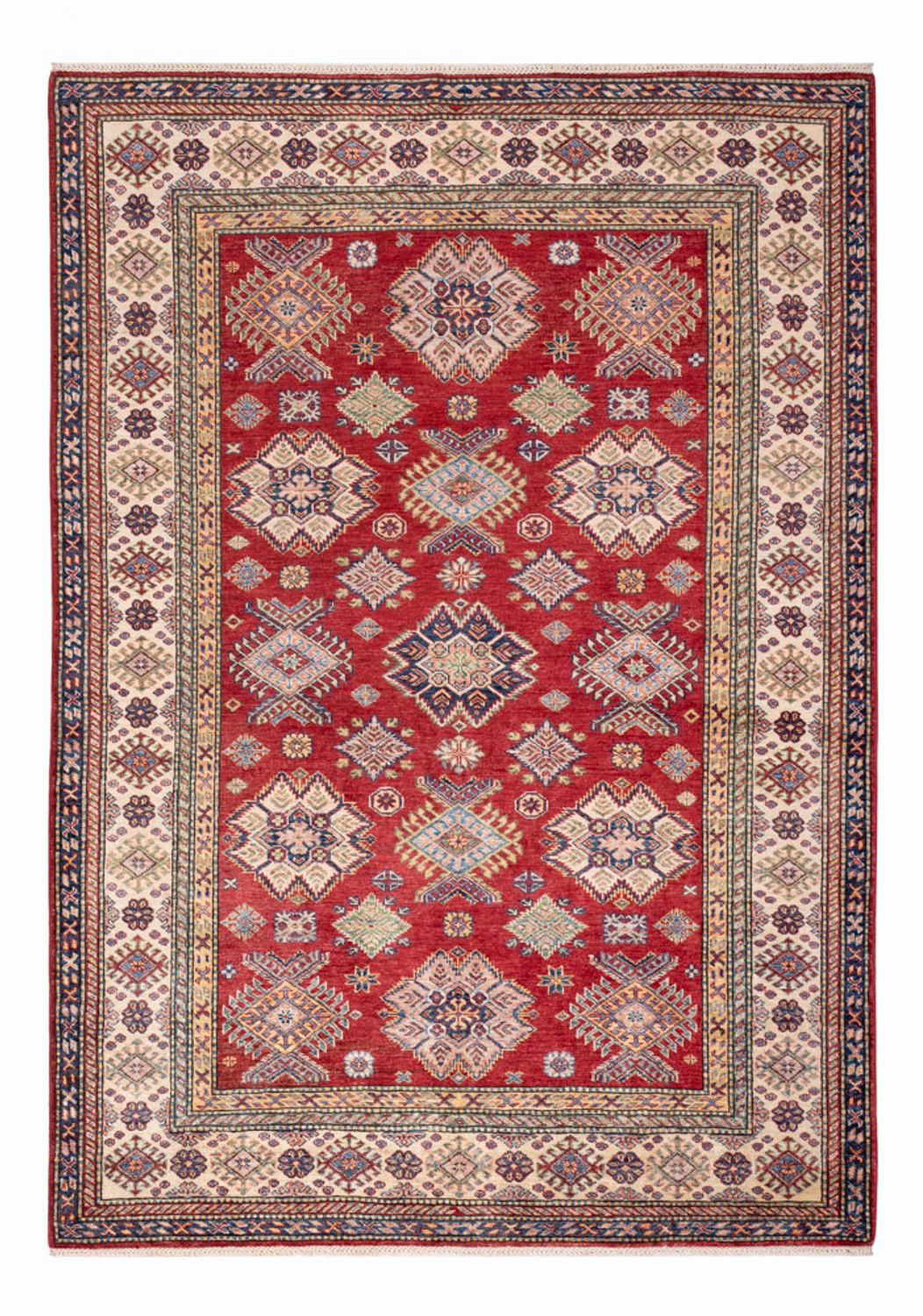 Alfombra Ziegler - Kazak - 244 x 172 cm - rojo