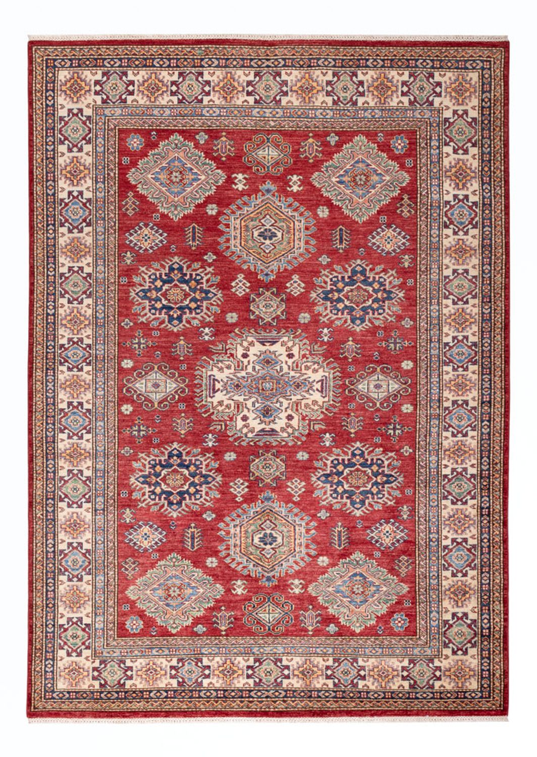 Alfombra Ziegler - Kazak - 246 x 173 cm - rojo