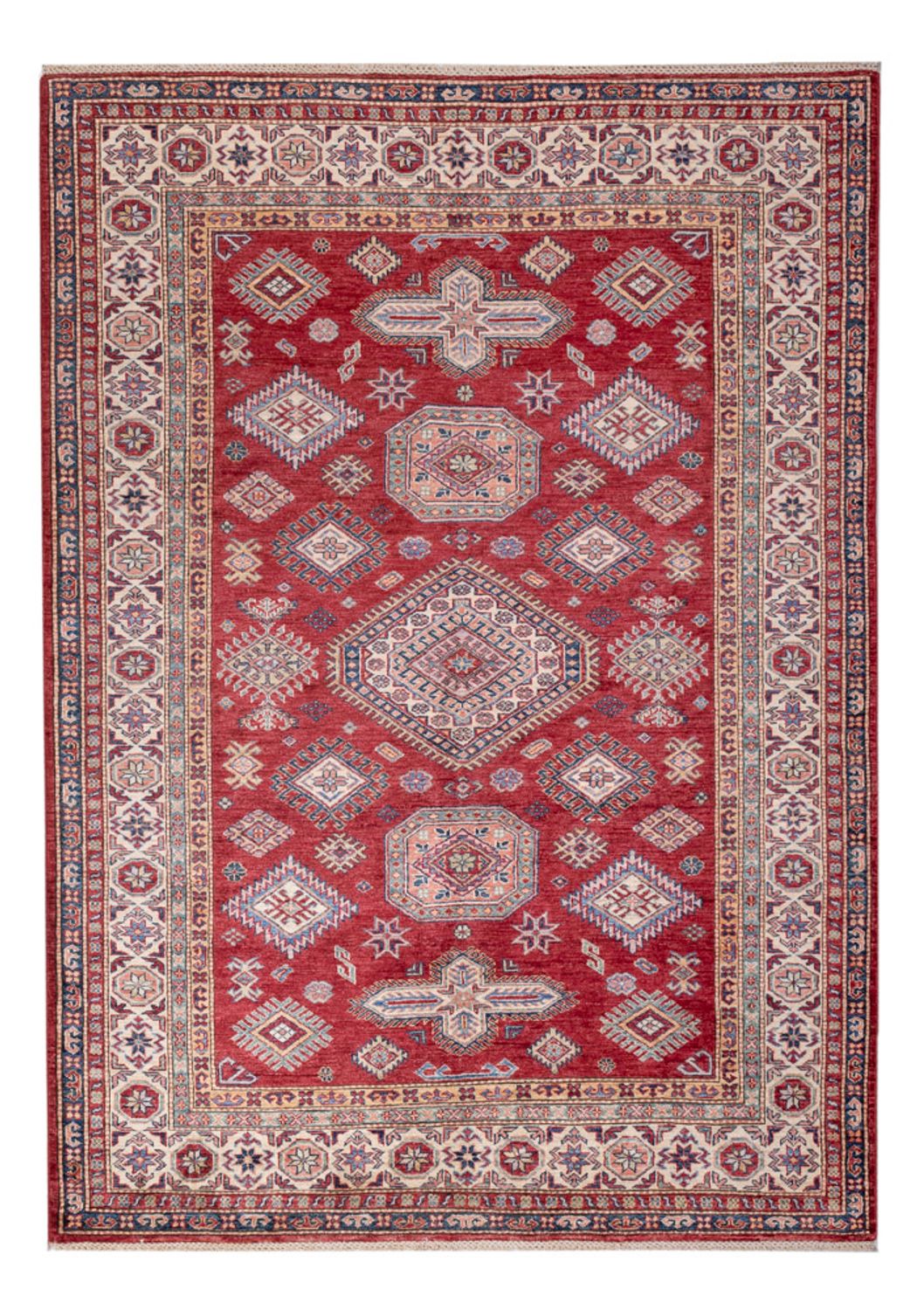 Alfombra Ziegler - Kazak - 242 x 175 cm - rojo