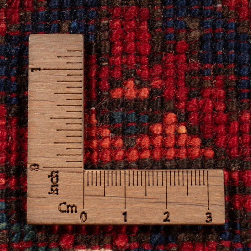 Alfombra afgana - Kunduz - 238 x 176 cm - rojo