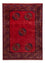 Alfombra afgana - Kunduz - 236 x 172 cm - rojo