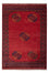 Alfombra afgana - Kunduz - 241 x 177 cm - rojo