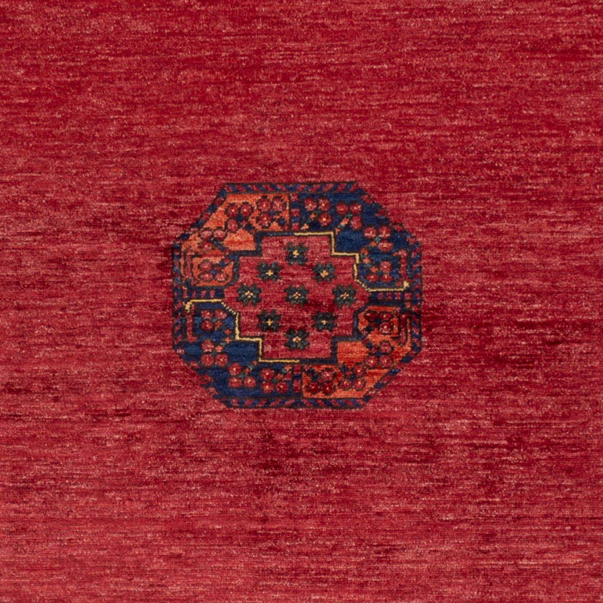 Alfombra afgana - Kunduz - 238 x 172 cm - rojo