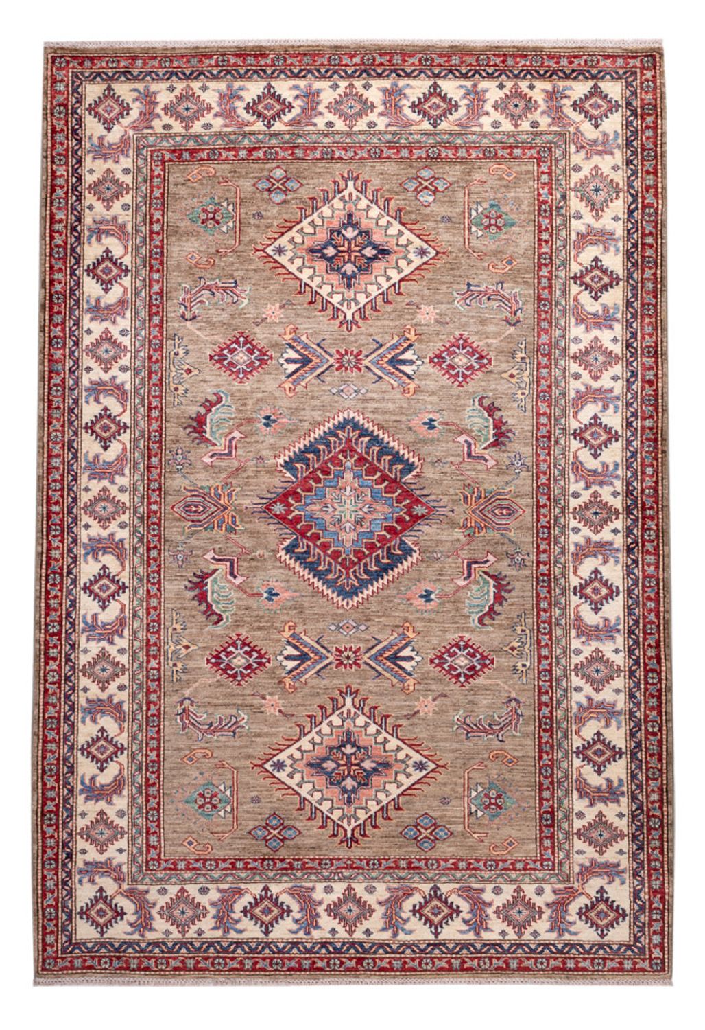 Alfombra Ziegler - Kazak - 242 x 174 cm - rojo