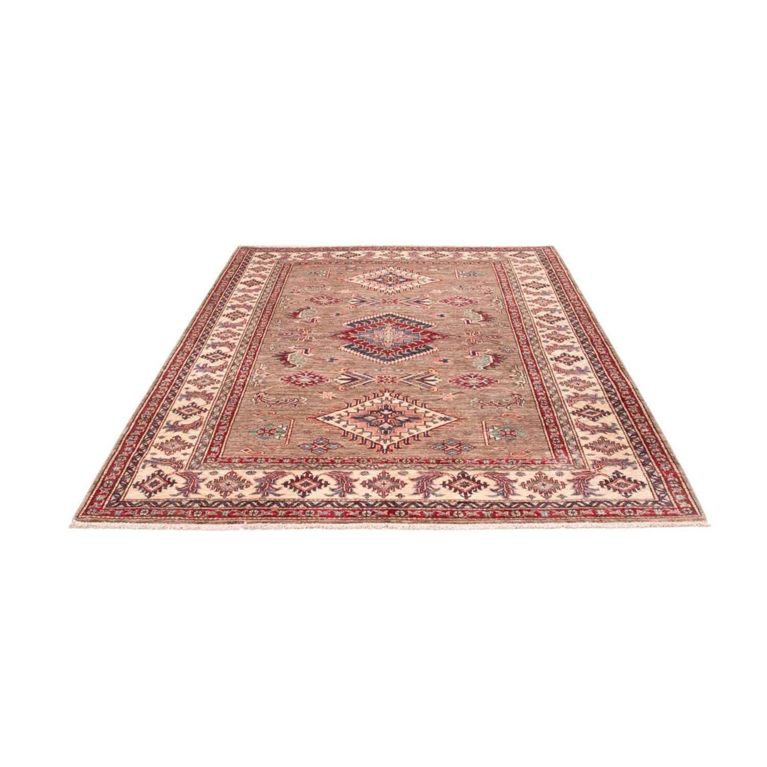 Alfombra Ziegler - Kazak - 242 x 174 cm - rojo