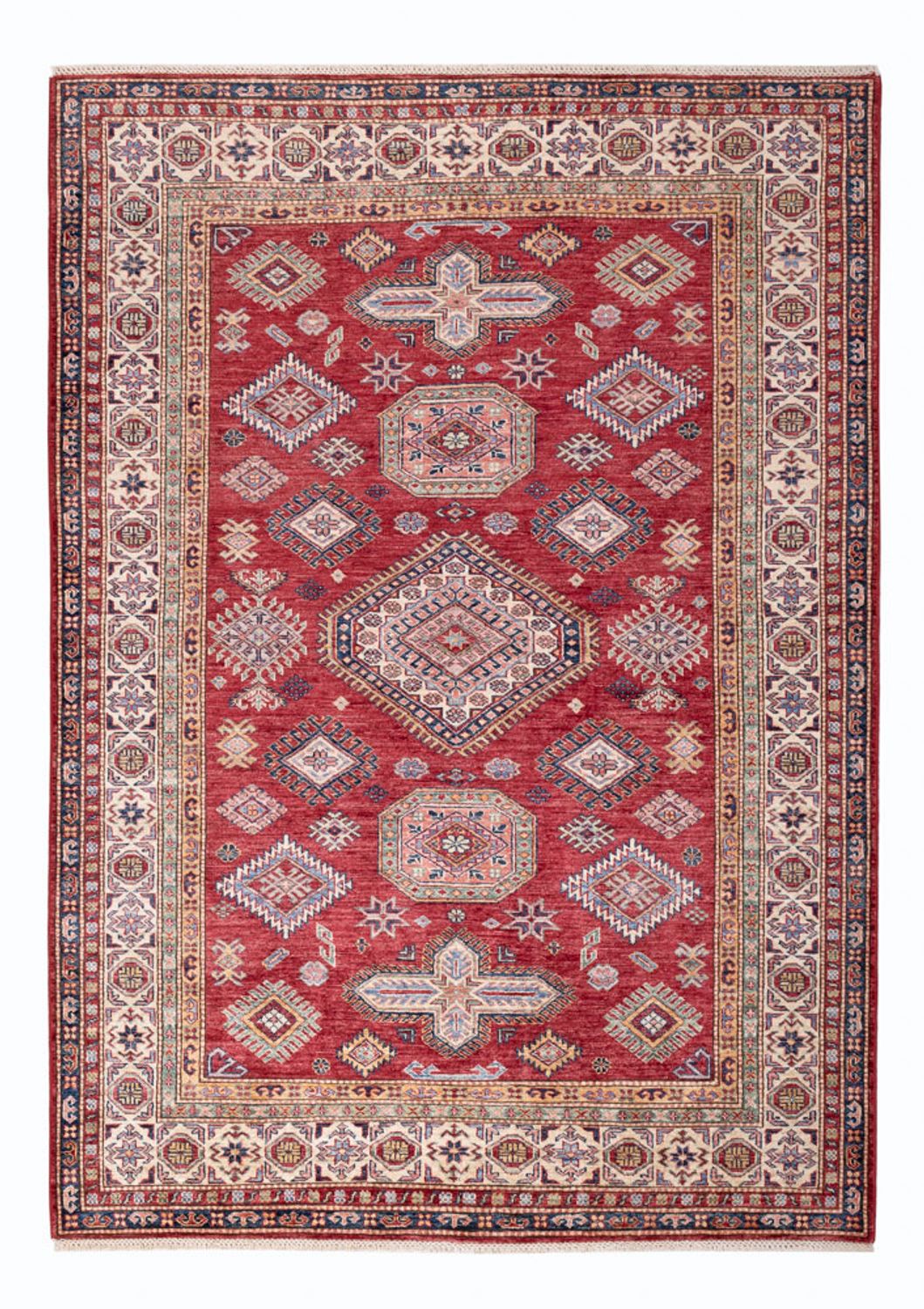 Alfombra Ziegler - Kazak - 241 x 175 cm - rojo