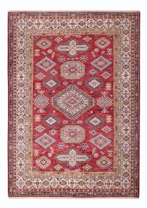 Alfombra Ziegler - Kazak - 241 x 175 cm - rojo