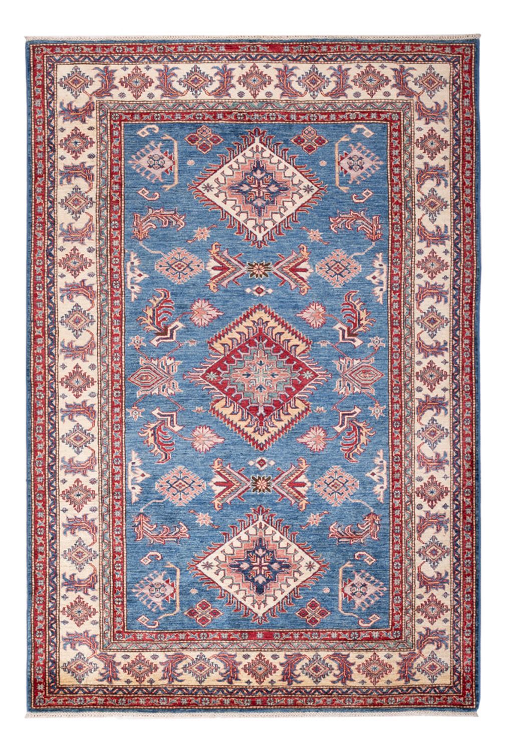 Alfombra Ziegler - Kazak - 256 x 171 cm - azul