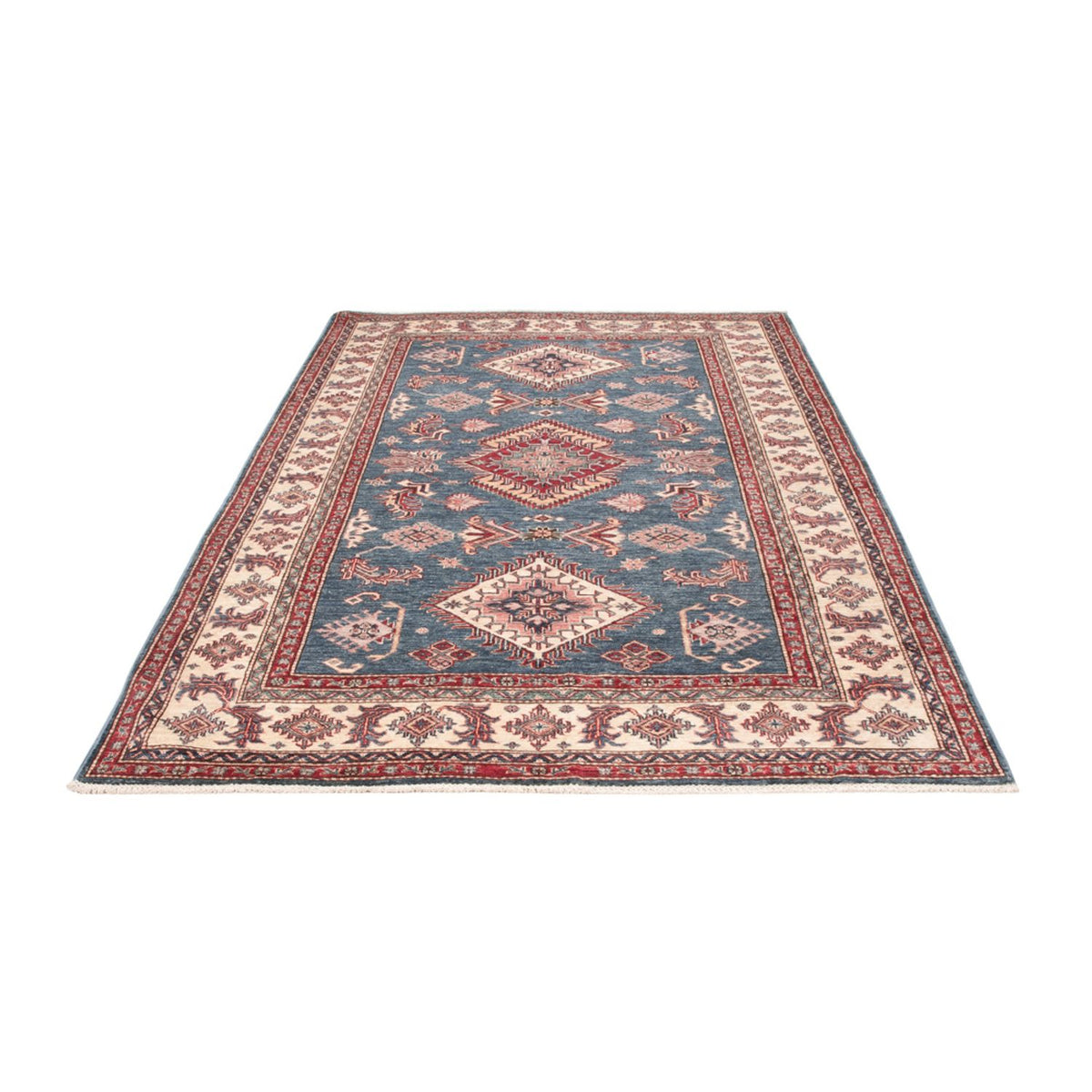 Alfombra Ziegler - Kazak - 256 x 171 cm - azul