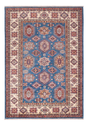Alfombra Ziegler - Kazak - 239 x 167 cm - azul