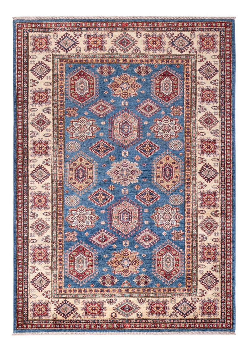 Alfombra Ziegler - Kazak - 239 x 167 cm - azul