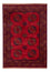 Alfombra afgana - Kunduz - 242 x 171 cm - rojo
