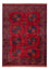 Alfombra afgana - Kunduz - 243 x 177 cm - rojo