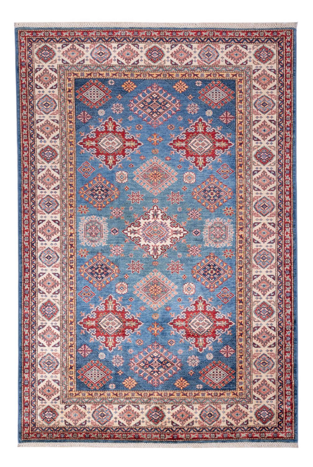 Alfombra Ziegler - Kazak - 245 x 168 cm - azul