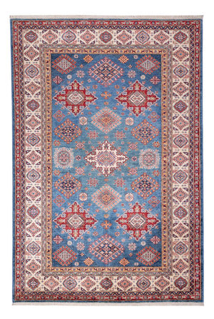 Alfombra Ziegler - Kazak - 245 x 168 cm - azul