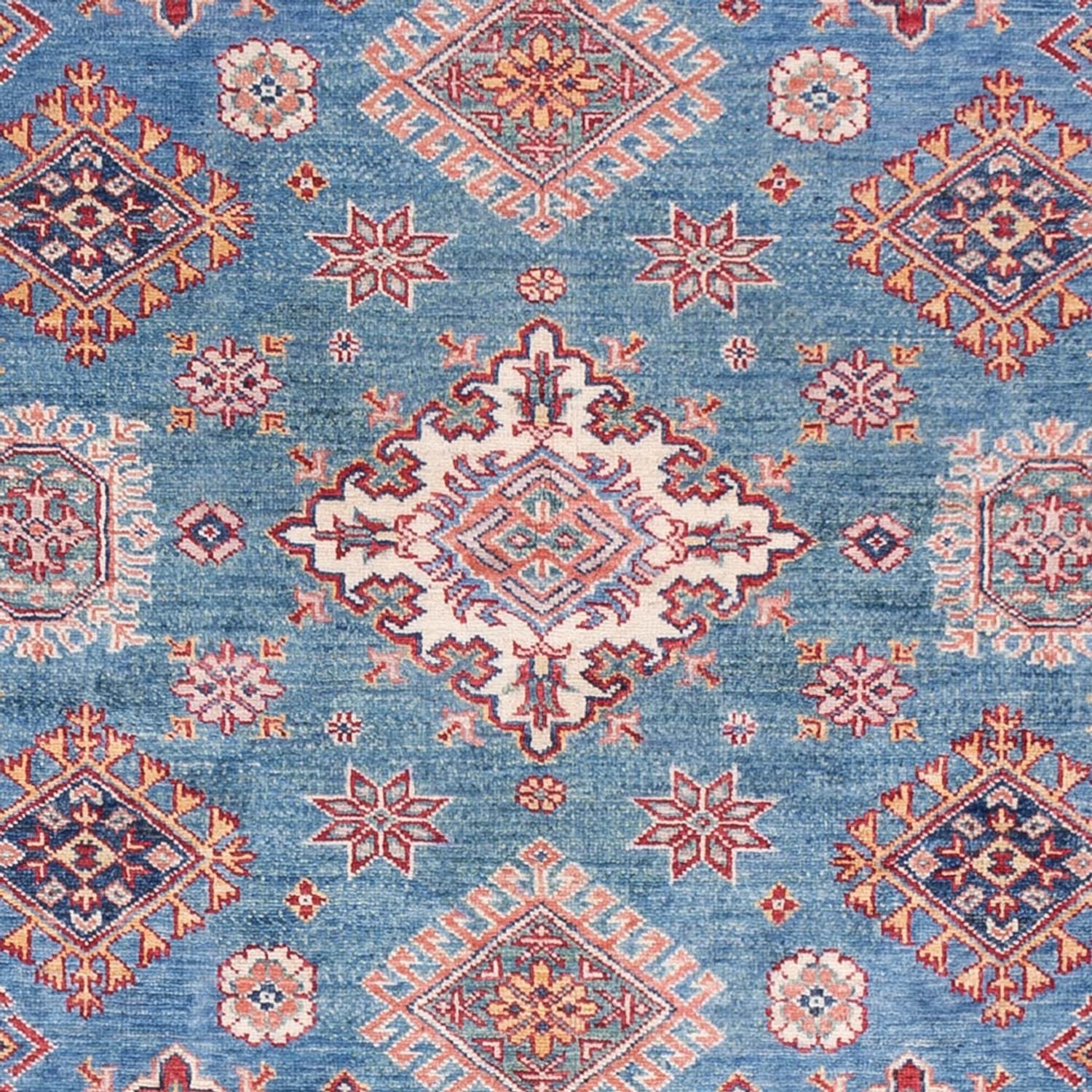 Alfombra Ziegler - Kazak - 245 x 168 cm - azul
