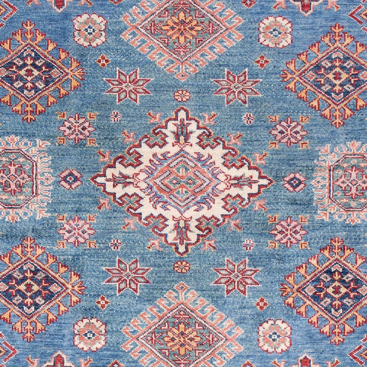 Alfombra Ziegler - Kazak - 245 x 168 cm - azul