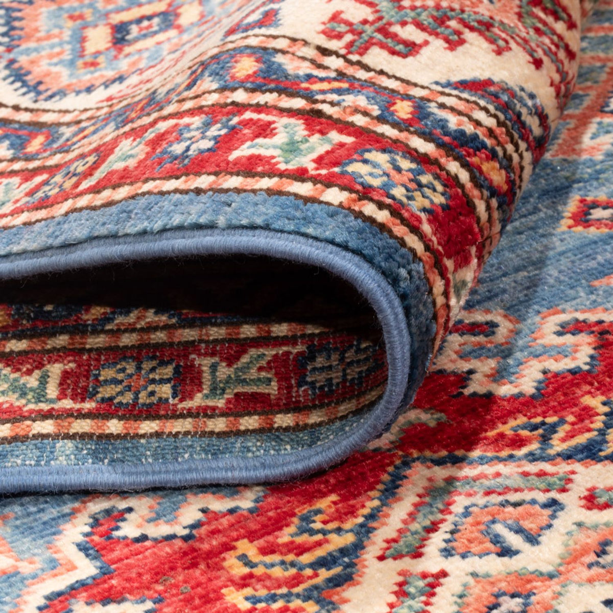 Alfombra Ziegler - Kazak - 245 x 168 cm - azul