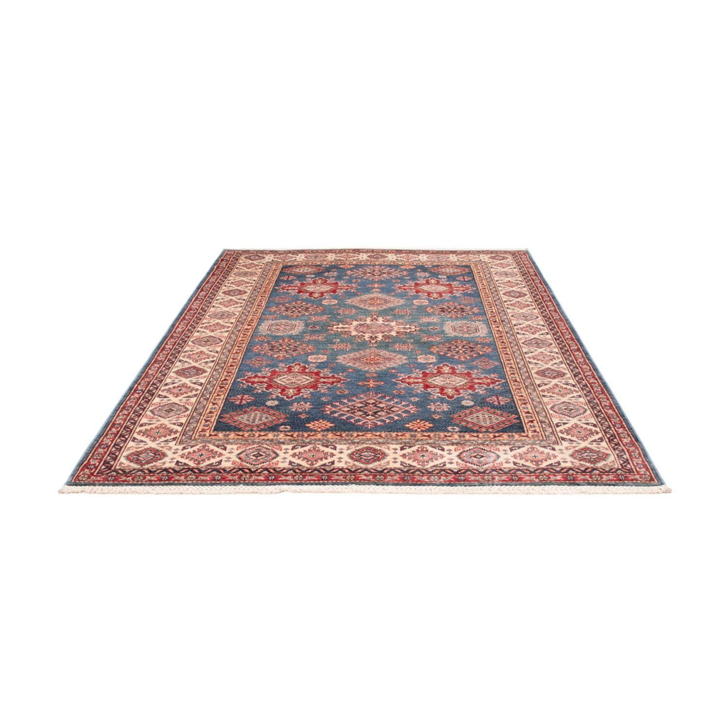 Alfombra Ziegler - Kazak - 245 x 168 cm - azul