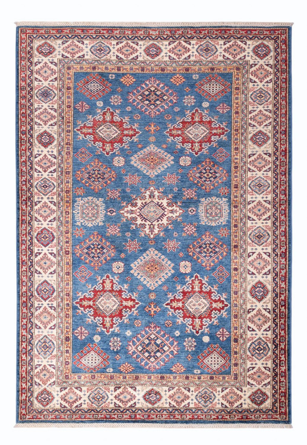Alfombra Ziegler - Kazak - 240 x 164 cm - azul
